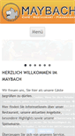 Mobile Screenshot of maybach-eimsbuettel.de